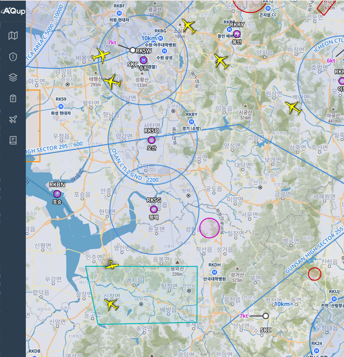 AQup Map